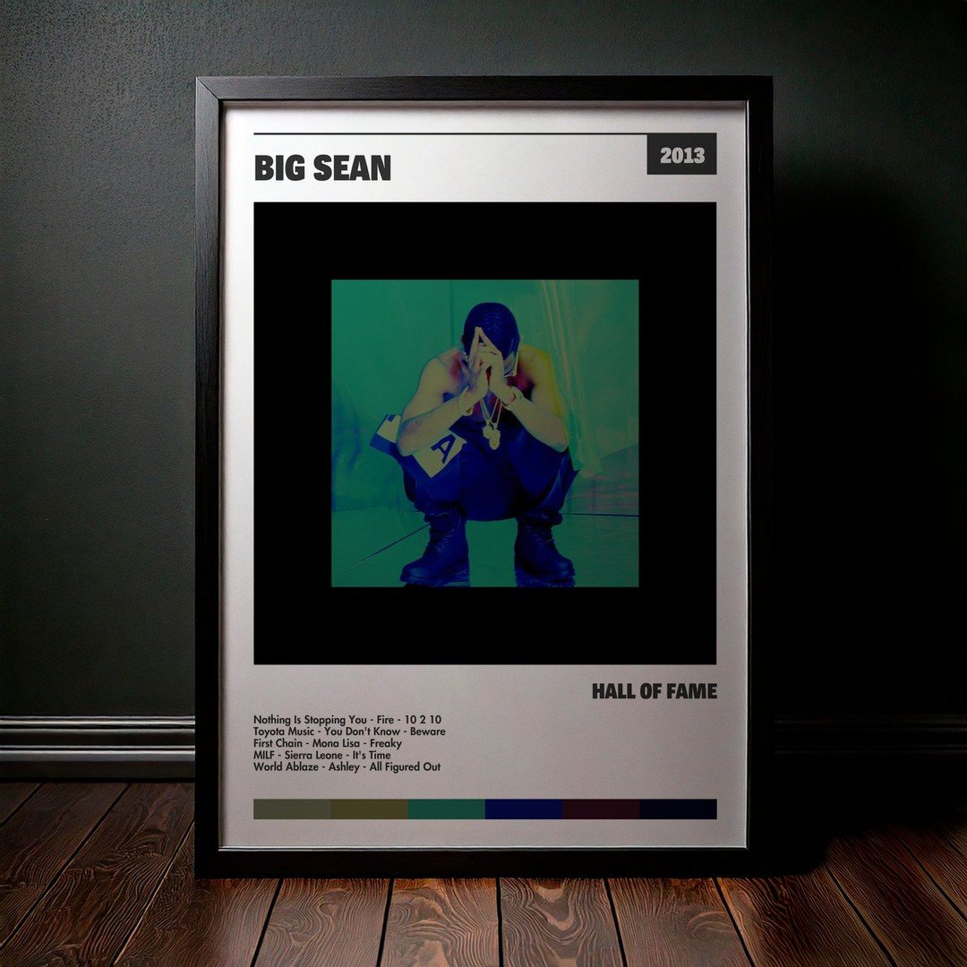 Cuadro Big Sean - Hall Of Fame