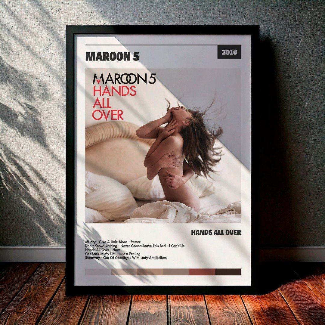 Cuadro Maroon 5 - Hands All Over