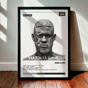 Cuadro USHER - Hard II Love