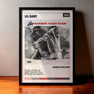 Cuadro Lil Baby - Harder Than Ever