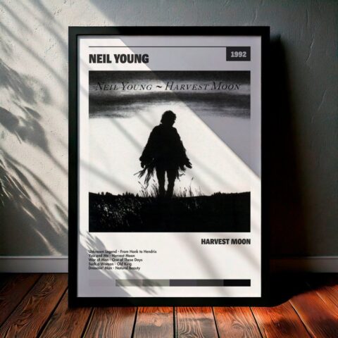 Cuadro Neil Young - Harvest Moon