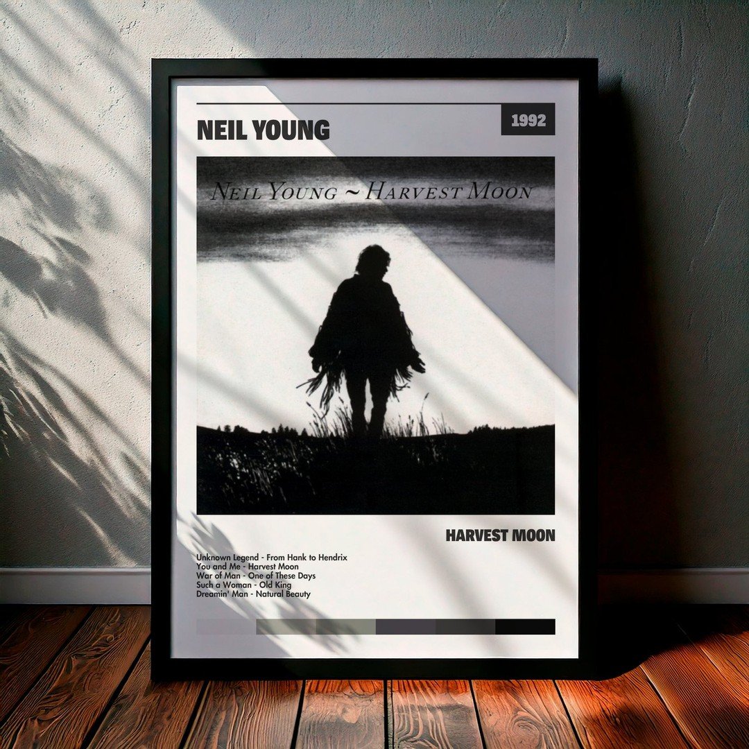 Cuadro Neil Young - Harvest Moon