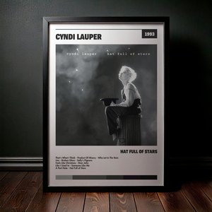 Cuadro Cyndi Lauper - Hat Full Of Stars