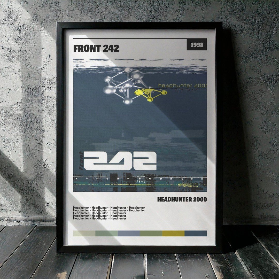 Cuadro Front 242 - Headhunter 2000