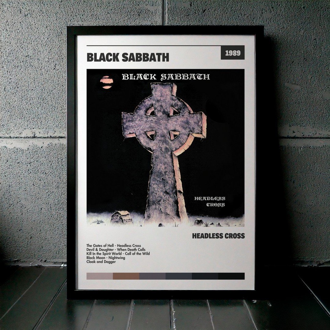 Cuadro Black Sabbath - Headless Cross