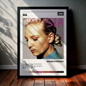 Cuadro Sia - Healing Is Difficult