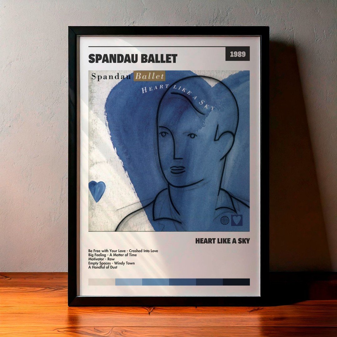 Cuadro Spandau Ballet - Heart Like A Sky