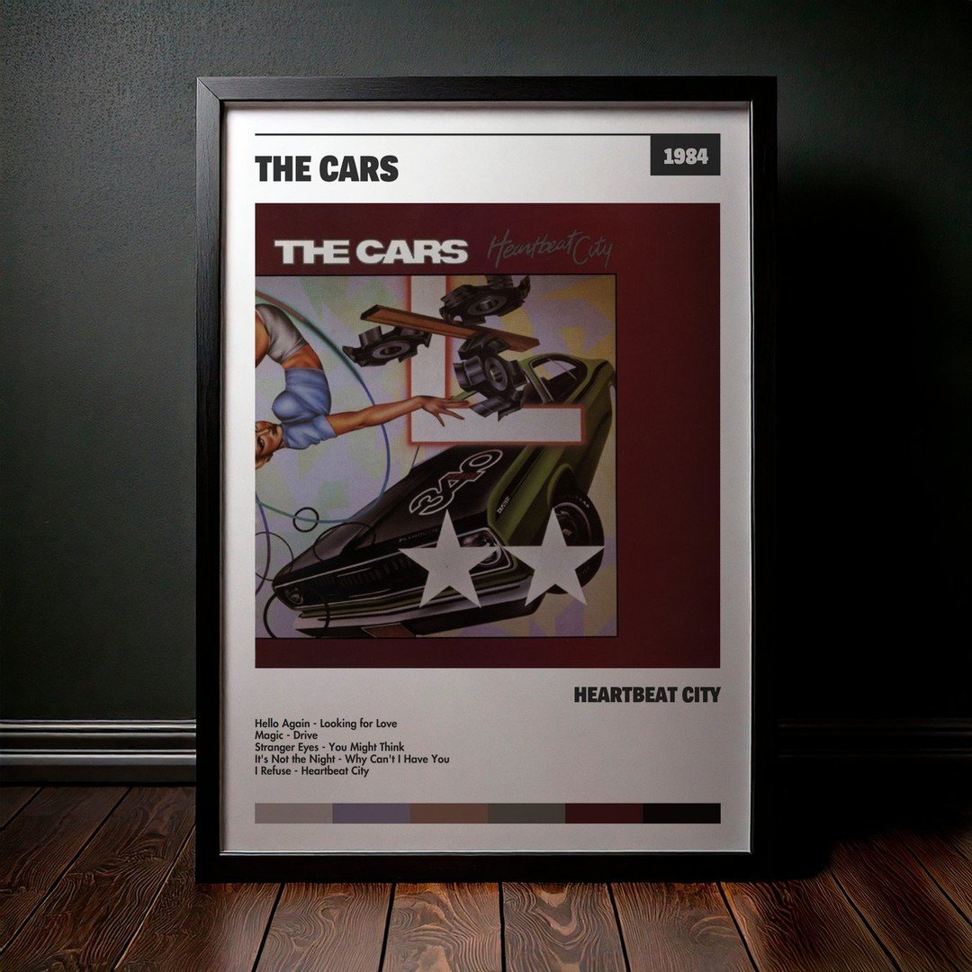 Cuadro The Cars - Heartbeat City