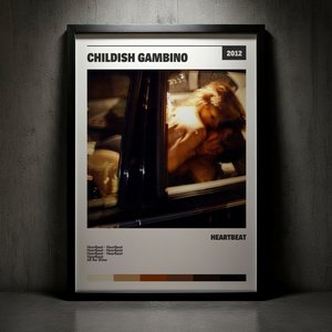 Cuadro Childish Gambino - Heartbeat