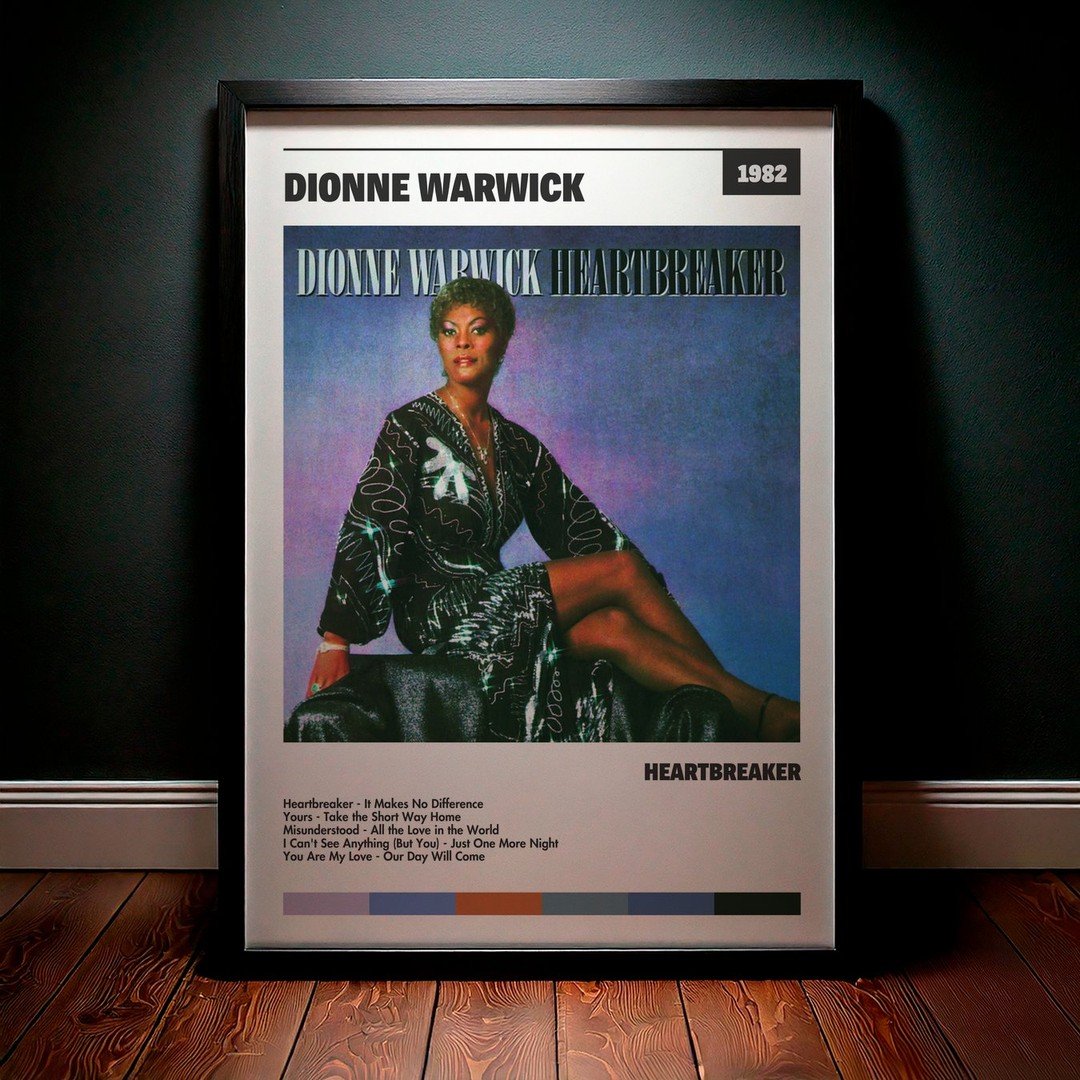 Cuadro Dionne Warwick - Heartbreaker