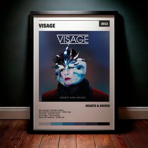 Cuadro Visage - Hearts & Knives