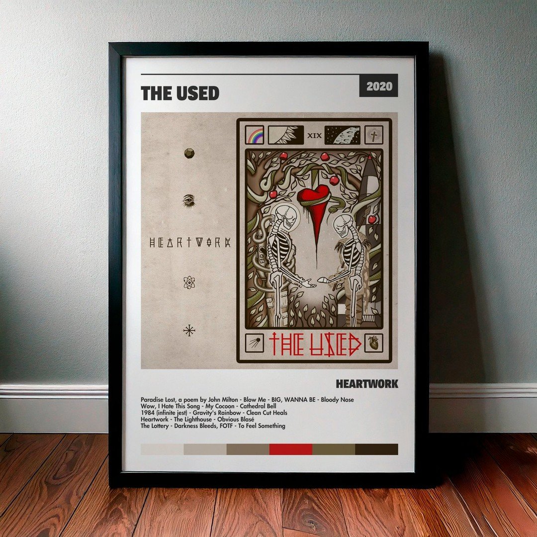 Cuadro The Used - Heartwork