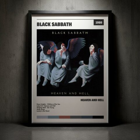 Cuadro Black Sabbath - Heaven and Hell