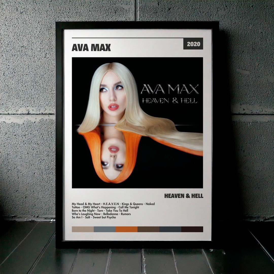 Cuadro Ava Max - Heaven & Hell