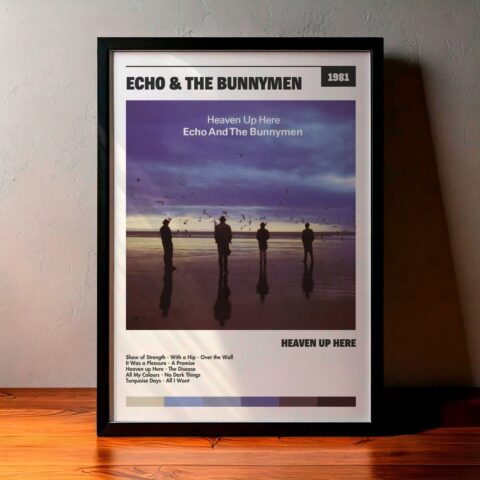 Cuadro Echo & the Bunnymen - Heaven up Here