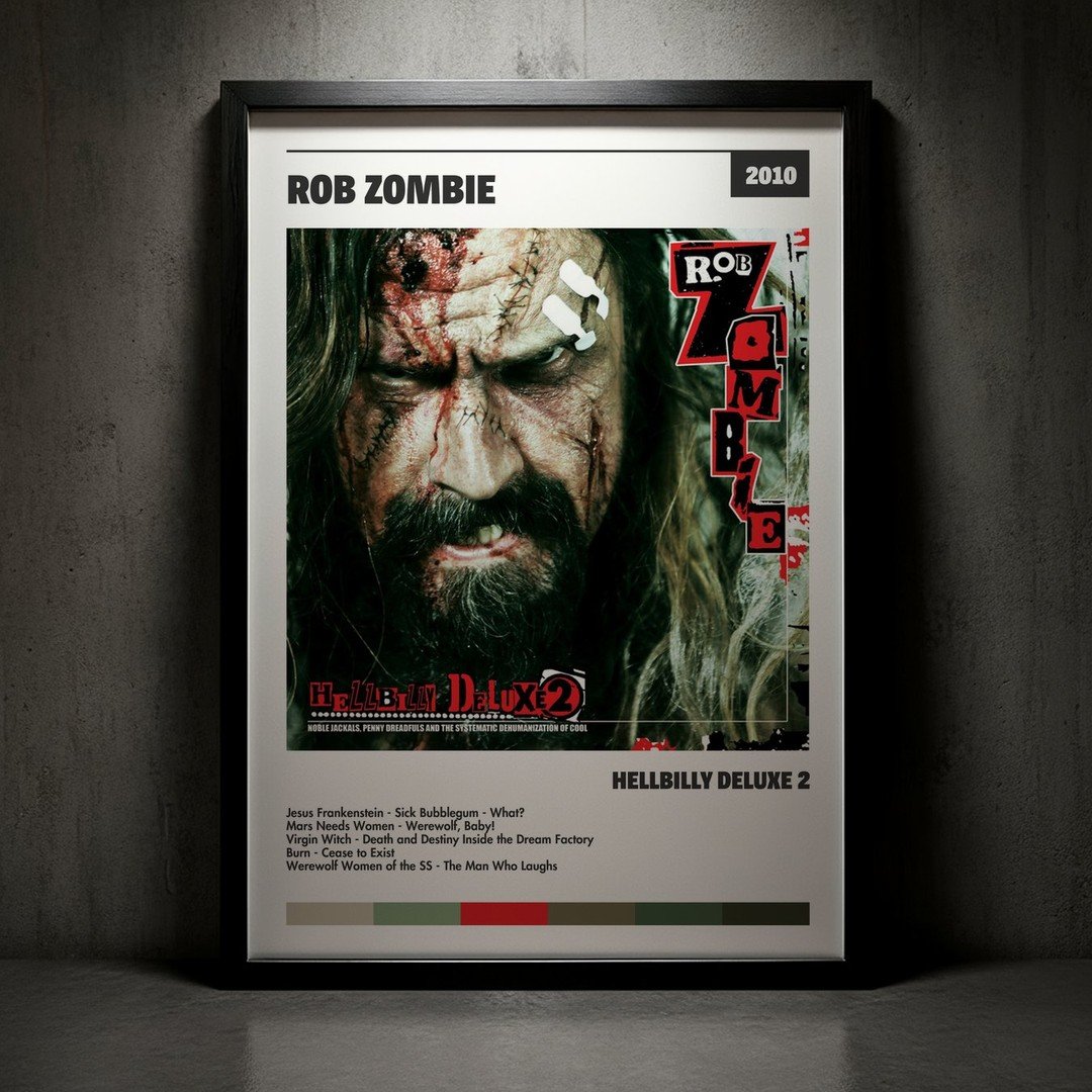 Cuadro Rob Zombie - Hellbilly Deluxe 2