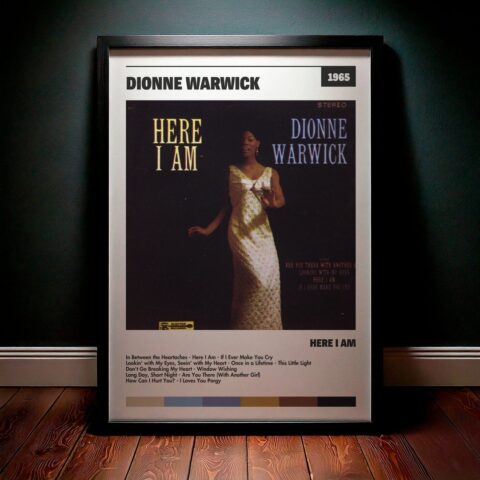 Cuadro Dionne Warwick - Here I Am