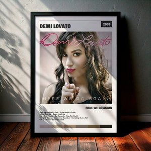 Cuadro Demi Lovato - Here We Go Again