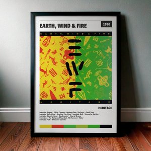 Cuadro Earth, Wind & Fire - Heritage