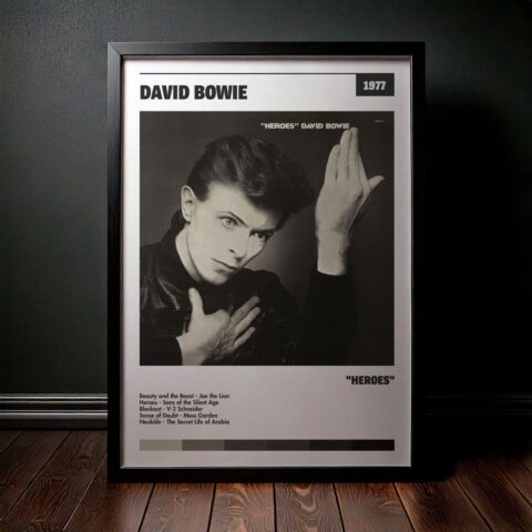 Cuadro David Bowie - "Heroes"