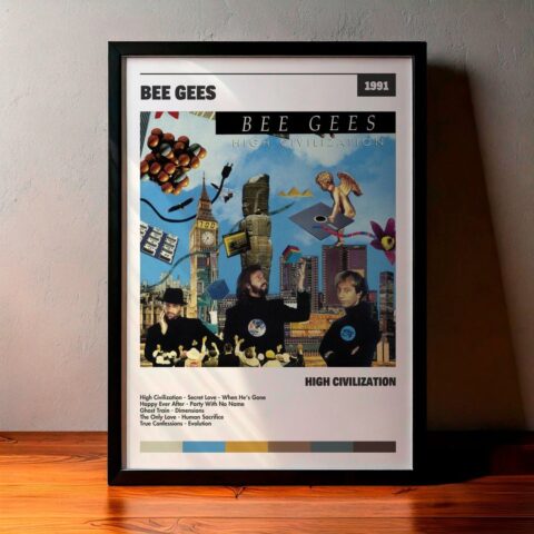 Cuadro Bee Gees - High Civilization