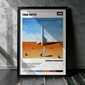 Cuadro Tom Petty - Highway Companion
