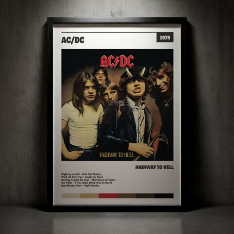 Cuadro AC/DC - Highway to Hell