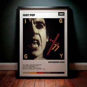 Cuadro Iggy Pop - Hippodrome Paris