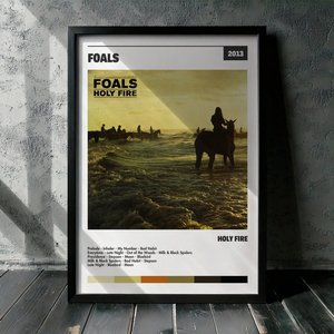 Cuadro Foals - Holy Fire