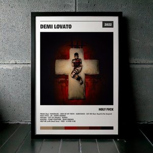 Cuadro Demi Lovato - HOLY FVCK