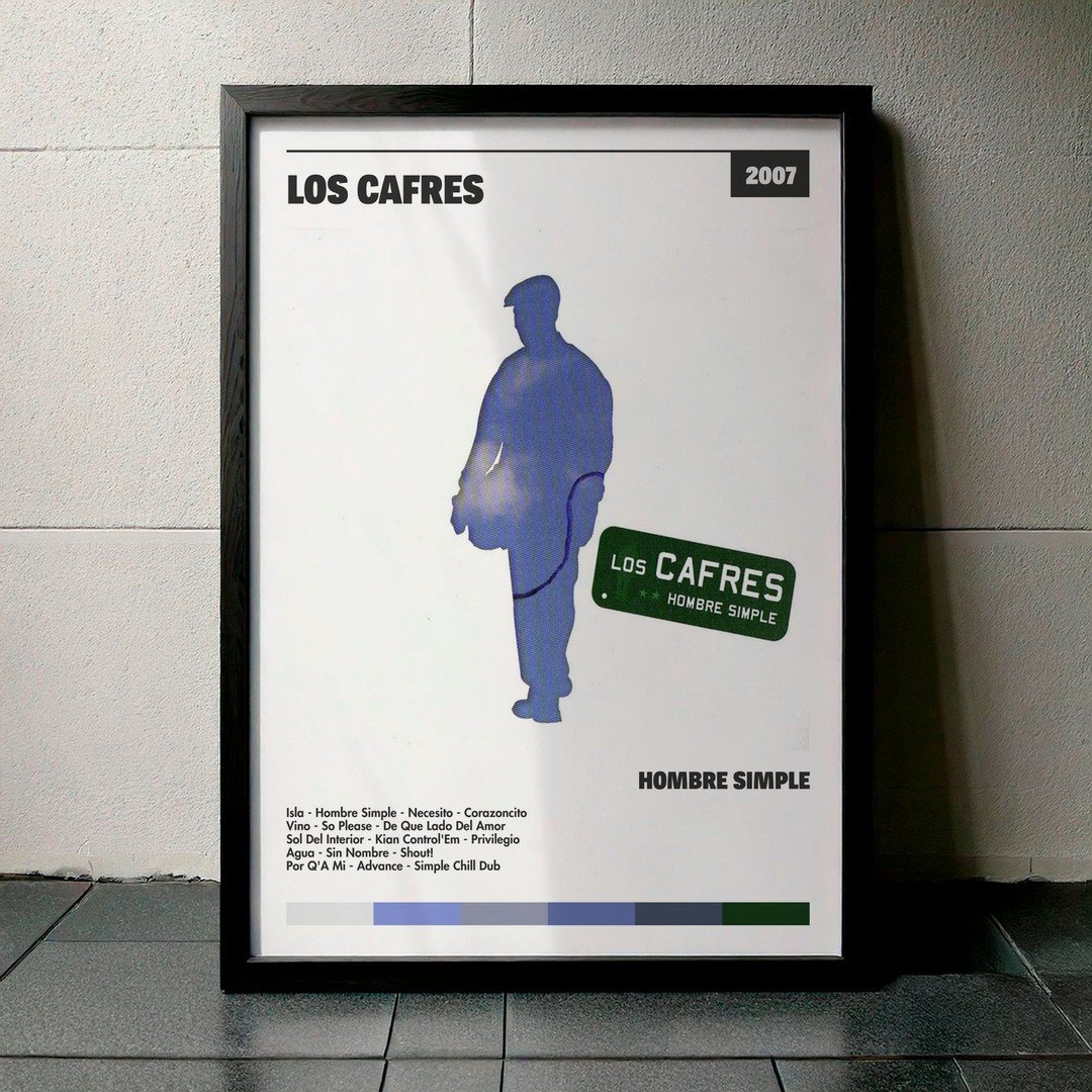 Cuadro Los Cafres - Hombre Simple