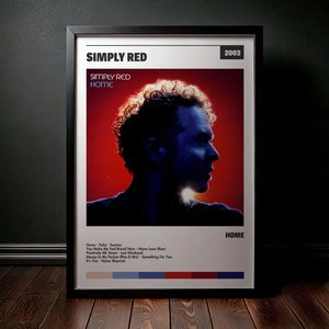 Cuadro Simply Red - Home