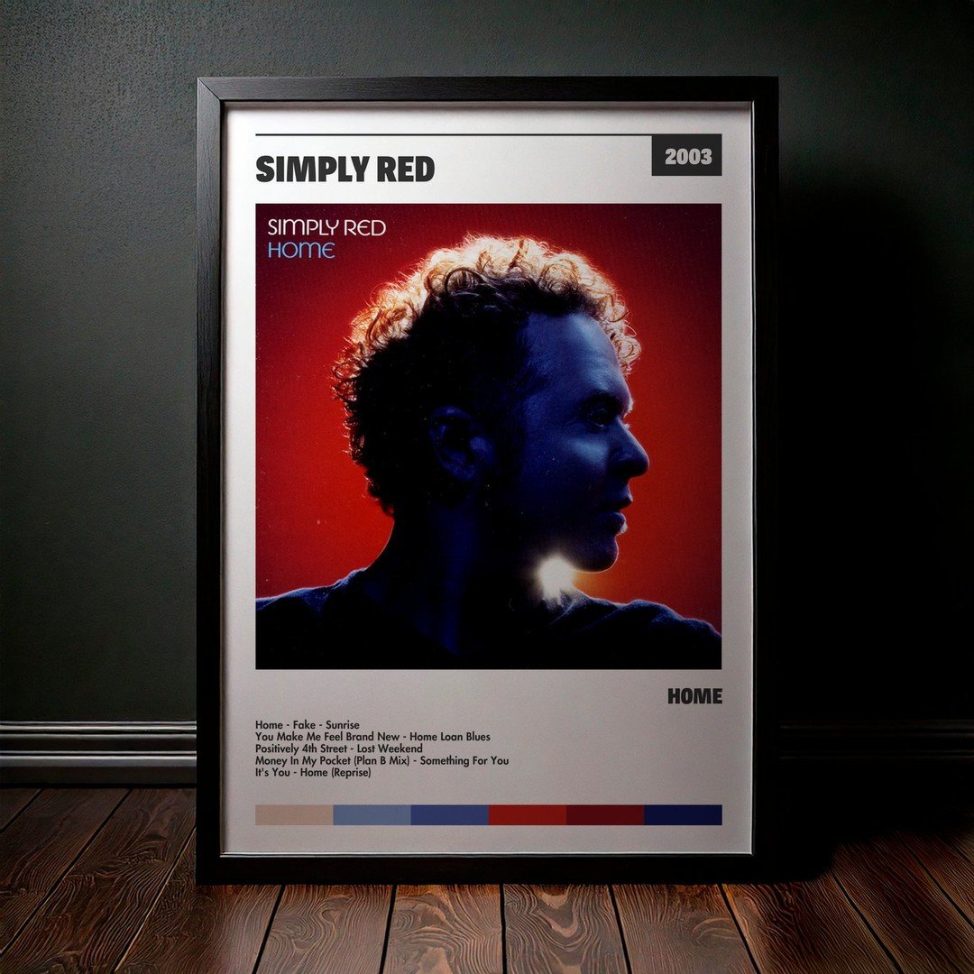 Cuadro Simply Red - Home