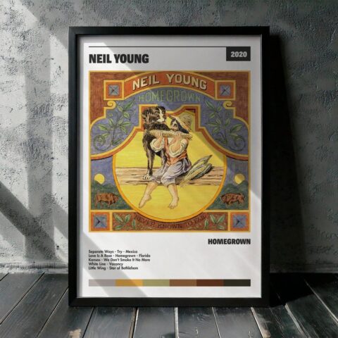 Cuadro Neil Young - Homegrown