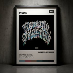 Cuadro Drake - Honestly, Nevermind