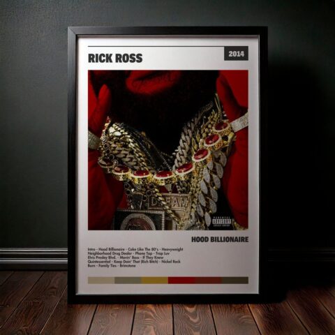 Cuadro Rick Ross - Hood Billionaire