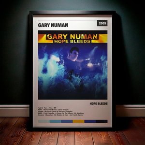 Cuadro Gary Numan - Hope Bleeds
