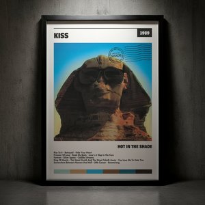 Cuadro KISS - Hot In The Shade