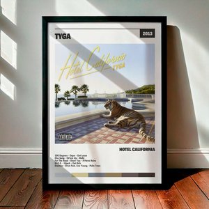 Cuadro Tyga - Hotel California
