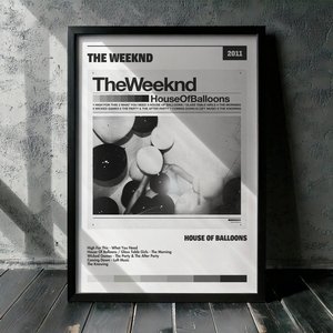 Cuadro The Weeknd - House Of Balloons
