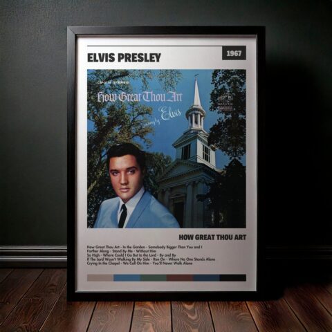 Cuadro Elvis Presley - How Great Thou Art