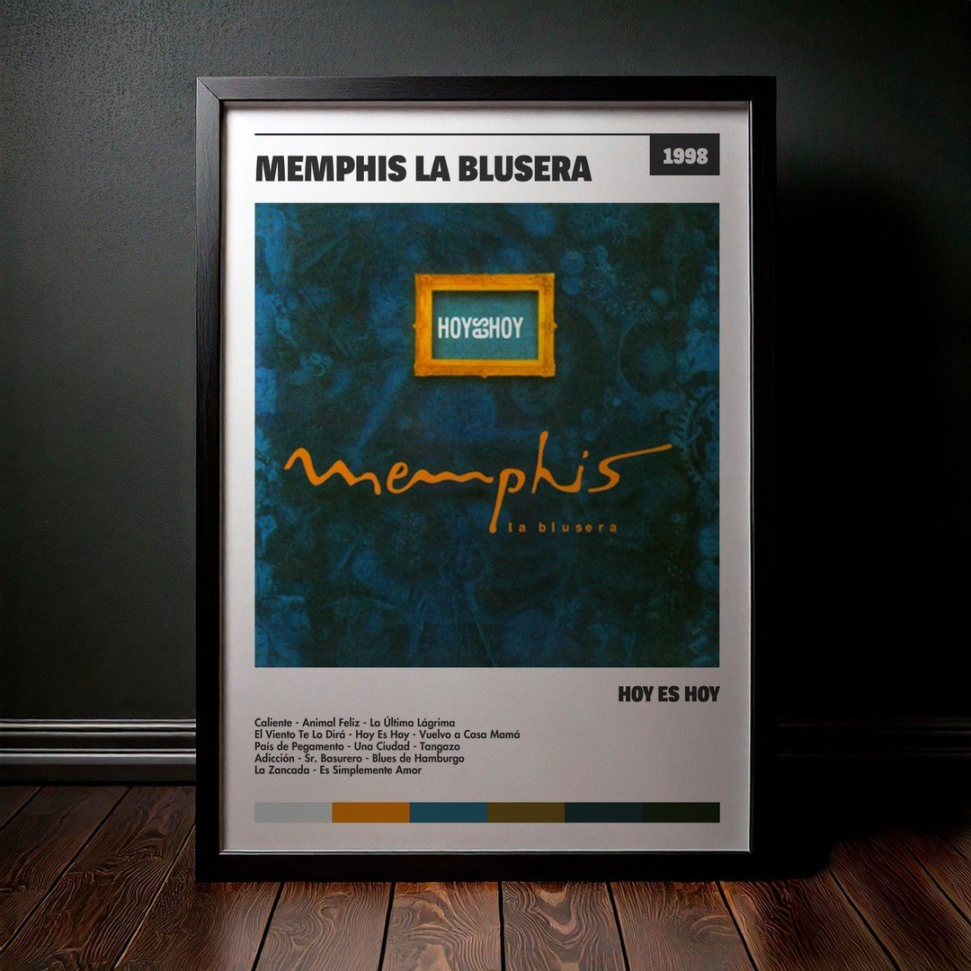 Cuadro Memphis La Blusera - Hoy Es Hoy
