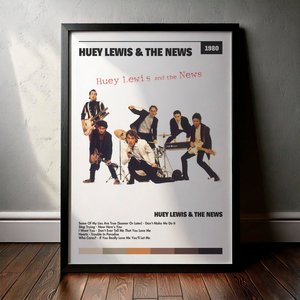 Cuadro Huey Lewis & The News - Huey Lewis & The News