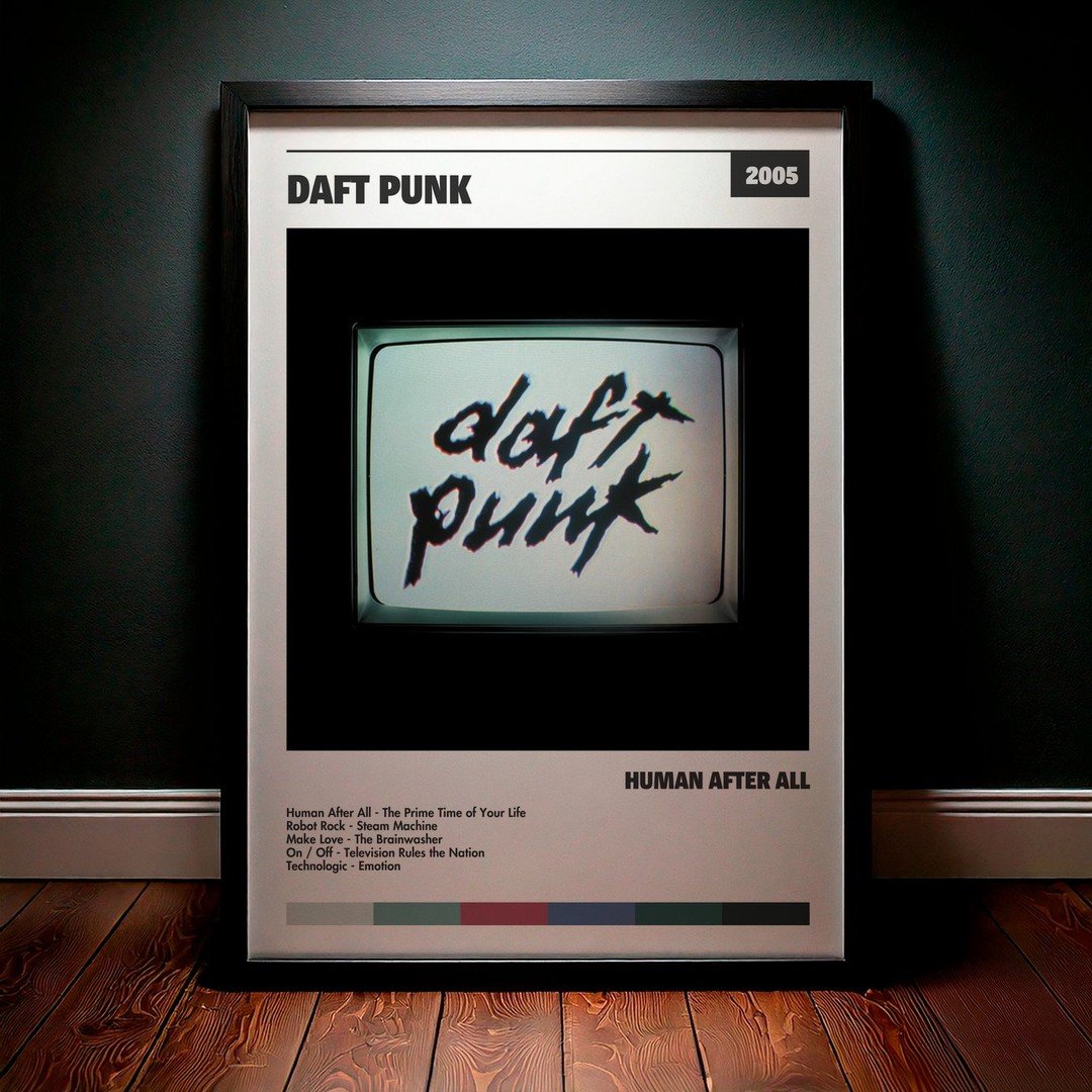 Cuadro Daft Punk - Human After All