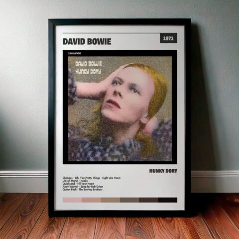 Cuadro David Bowie - Hunky Dory