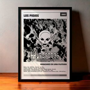 Cuadro Los Piojos - Huracanes En Luna Plateada