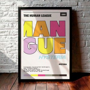 Cuadro The Human League - Hysteria