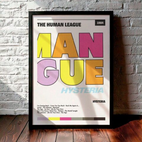 Cuadro The Human League - Hysteria