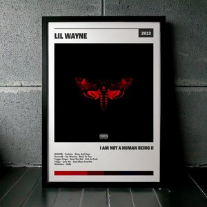 Cuadro Lil Wayne - I Am Not A Human Being II