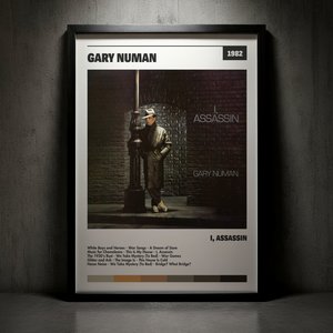 Cuadro Gary Numan - I, Assassin